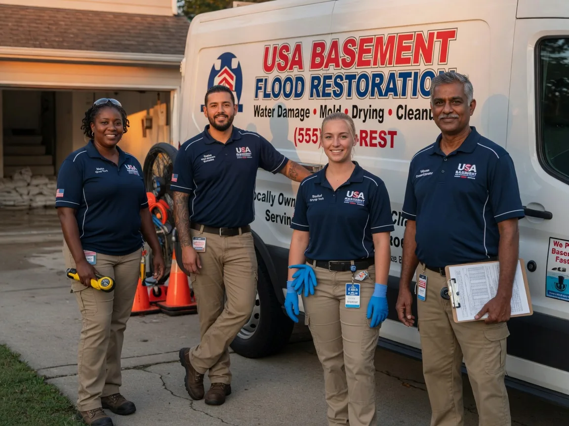 Basement Flood Cleanup company in Folsom, LA